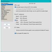 Settings: JPG/GIF/PCD tab
