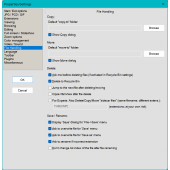 Settings: File Handling tab